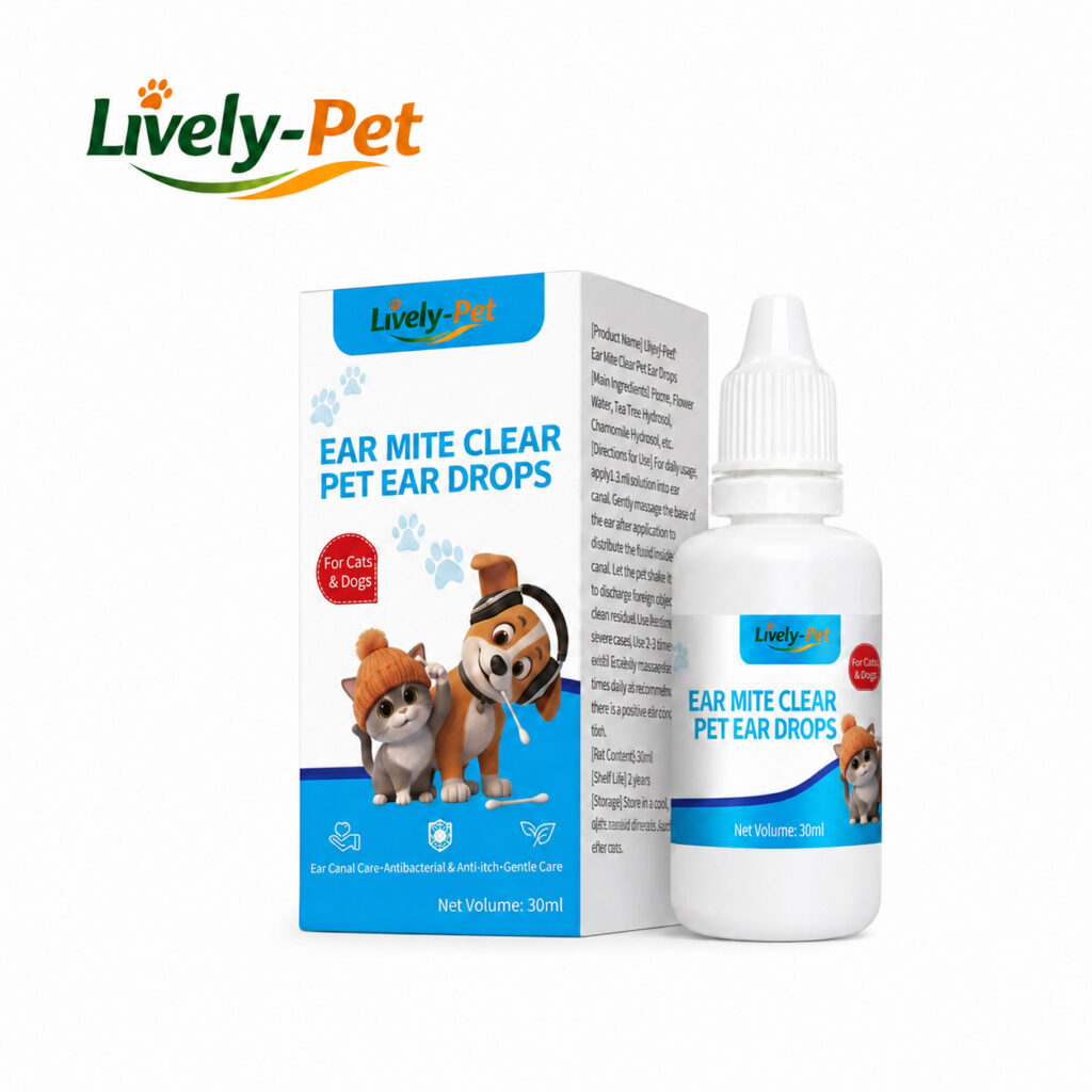 OEM/ODM Zero Alcohol Mild Pet Ear Cleansing