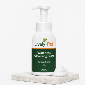 Waterless pet shampoo manufacturer private label foam bottle